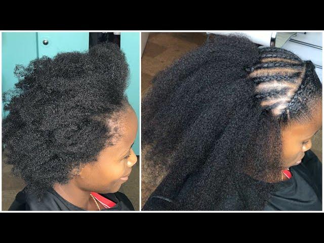 WOW! Natural Crochet hairstyle for Short natural hair, Looks like her hair | Crochet braids styles