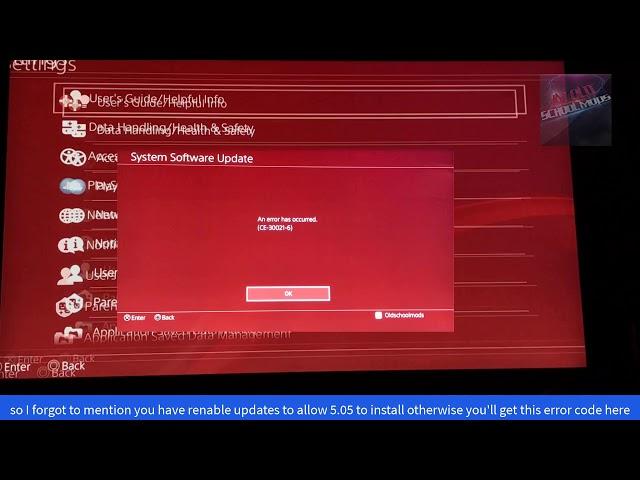 [4.55/TO 5.05]How to update a Jailbroken PS4 to a newer Jailbreak/Firmware
