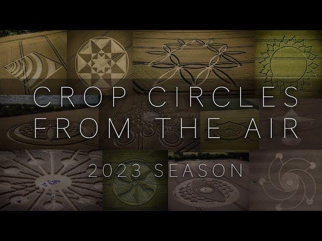 Crop Circles 2023 Season Compilation | Crop Circles From The Air