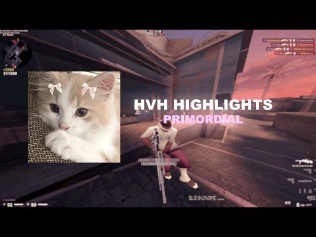 primordial crack hvh highlights (csgo) | best cfg for primo | best anti-aim | etterence & resolver