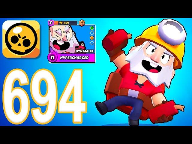 Brawl Stars - Gameplay Walkthrough Part 694 - DYNAMIKE HYPERCHARGED (iOS, Android)