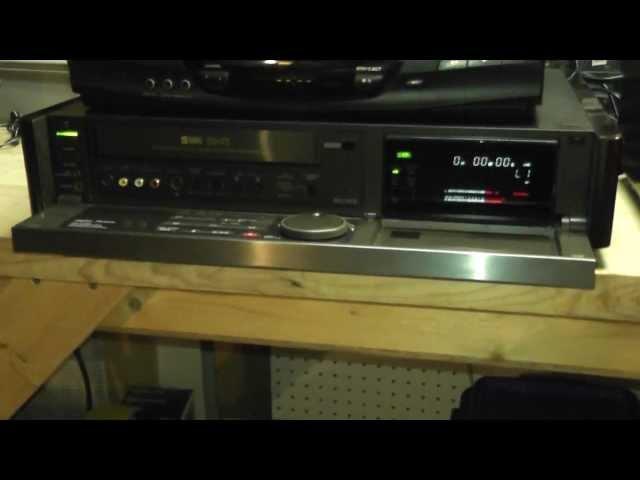 Vintage VHS & Beta VCR's, Cassette Decks - High End Models vs. Mass Produced