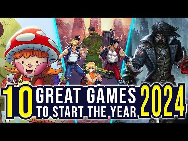 Top 10 Great Games To Start The Year For PC And Consoles ( Best Games In 2024 )