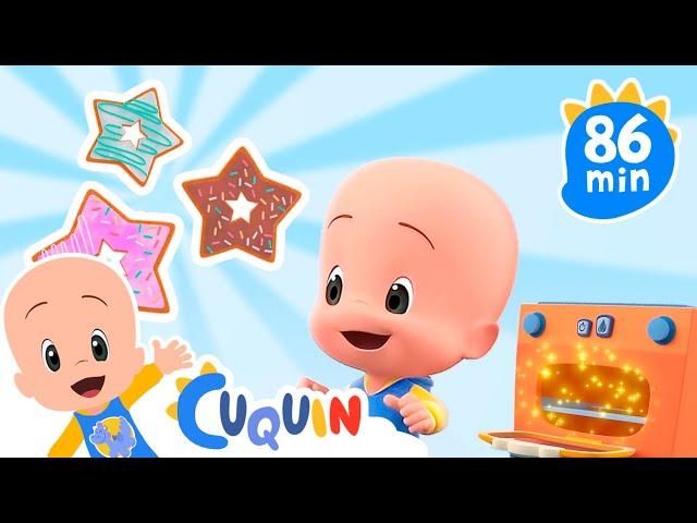Aprende los números con el horno mágico de Cuquín y más  Caricaturas y dibujos animados para bebés