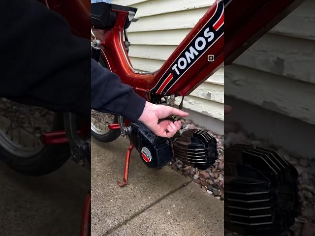 Tomos Motor Removal || #töffli #engine #scooter #moped #motor #puch #mofa #50cc #restoration