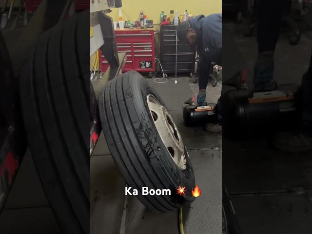You wanted gas and fire ? Here you go !