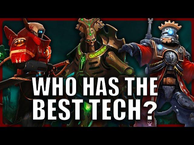 Which Race/Faction Has The Best Technology? | Warhammer 40k Lore