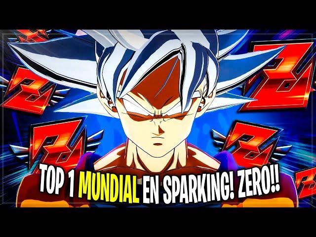 Es un MONSTRUO y el TOP 1 del MUNDO en SPARKING! ZERO ¿El mejor GOKU ULTRA INSTINCT?