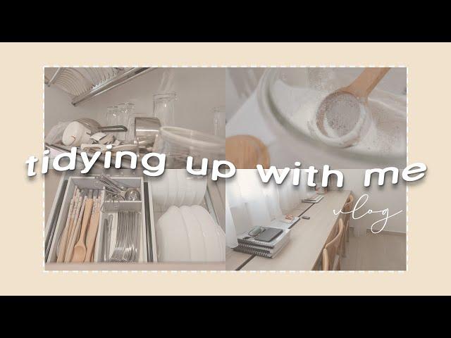 tidy with me • Laundry, Kitchen and Study