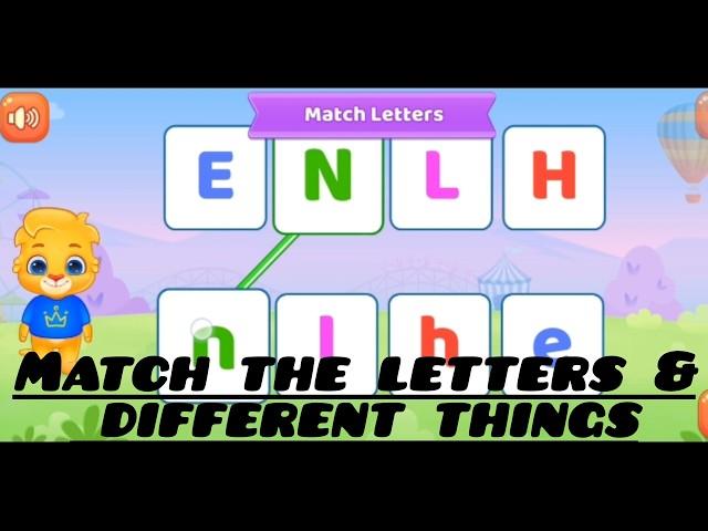 The ABC Animal Journey  | Learn the Alphabet with Fun Friends! | Match ABC for Kids and Differents