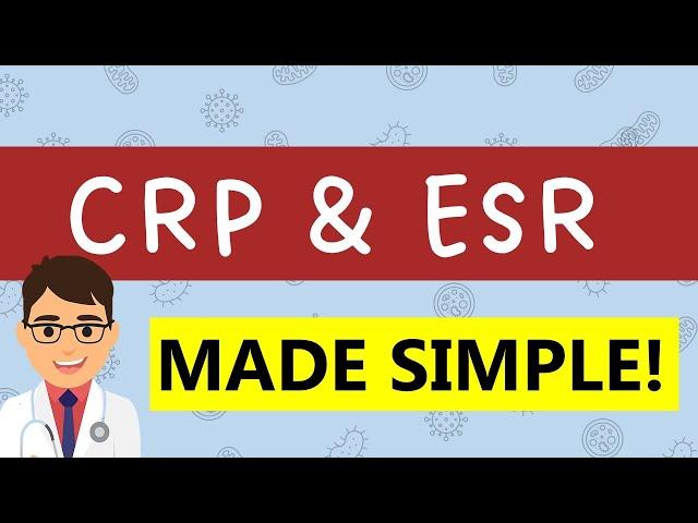 CRP & ESR explained | inflammatory marker blood test in 3 MINUTES!