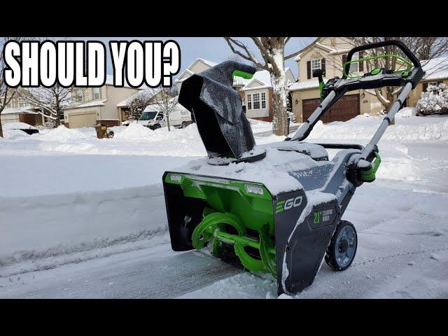 EGO Electric Snow Blower 1 Year Later.........Was It Worth It?