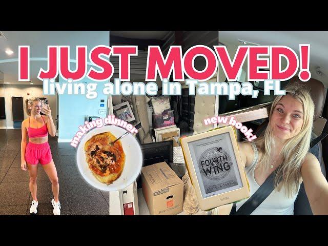 Day in the Life: Just Moved to Tampa, Florida || storage unit, favorite products, organizing, etc.