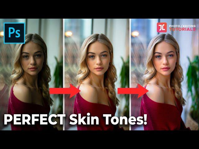 3 Secrets To PERFECT Skin Tones! (Photoshop Tutorial)