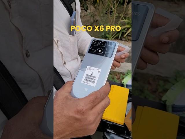 Poco x6 pro unboxing || #shorts #trending #viral #pocox6pro5g