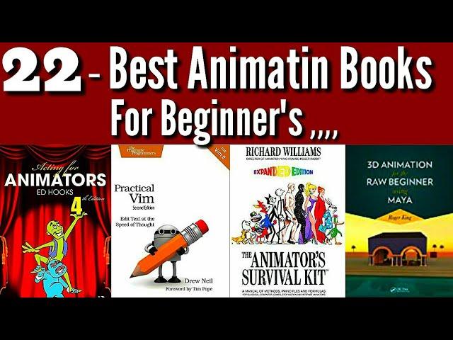 22 - Best Animation Books For Beginner"s/Best Animation books In The World/Best Animation Books