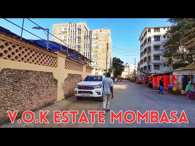 Touring Hidden Estate In Mombasa That Looks Rich | V.O.K ESTATE