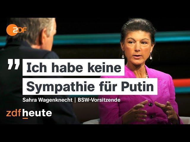 Wagenknecht wirft Ampel Kriegstreiberei vor | Markus Lanz vom 25. September 2024