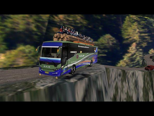 Survive Most Dangerous Road || ETS2 || Most Dangerous Road In The World - Euro Truck Simulator 2 ||