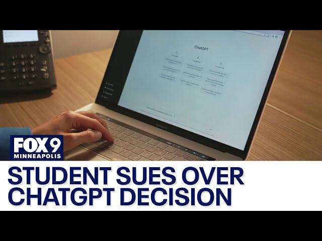 College student sues after being expelled, accused of using ChatGPT on exam