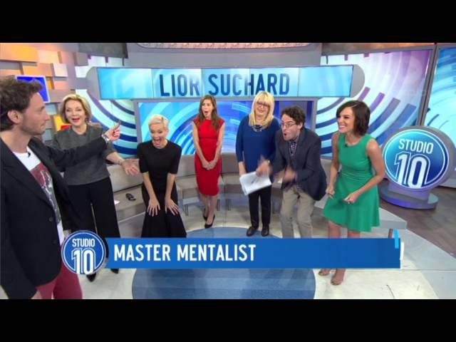 Master Mentalist Lior Suchard Returns! | Studio 10