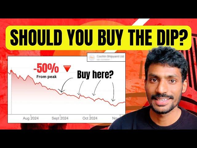 Falling Market : Are you averaging down your stocks? Watch This Video