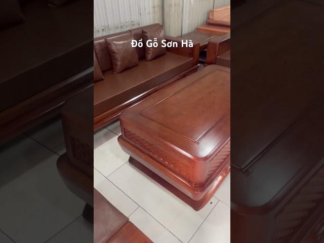 Sofa zito chân thuyền tay cánh gà gỗ hương đá #sofa #banghego #shorts #viralvideo #xuhuongyoutube