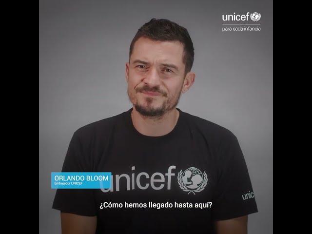 Orlando Bloom te invita a actuar frente a la Crisis en Medio Oriente