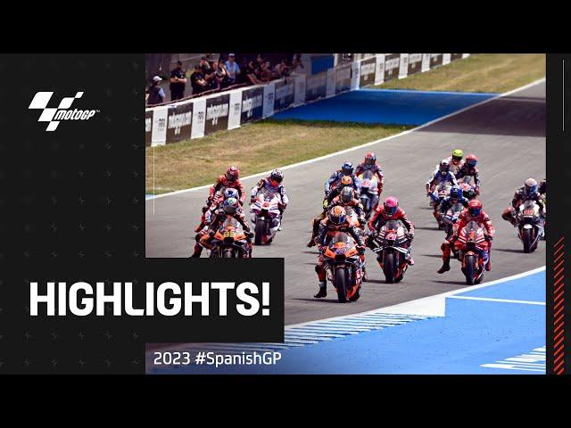 MotoGP™ Race Highlights  | 2023 #SpanishGP