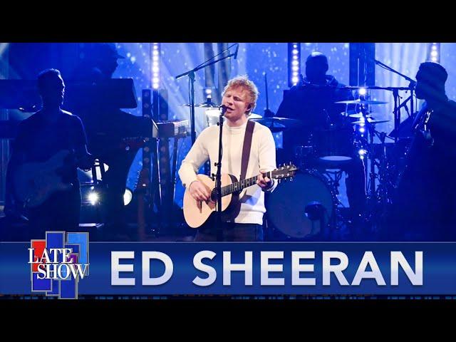 "Celestial" - Ed Sheeran Live on The Late Show