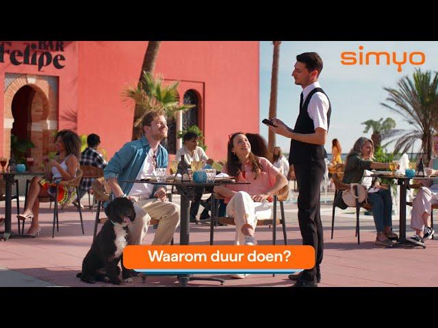 Waarom duur doen? Simyo.