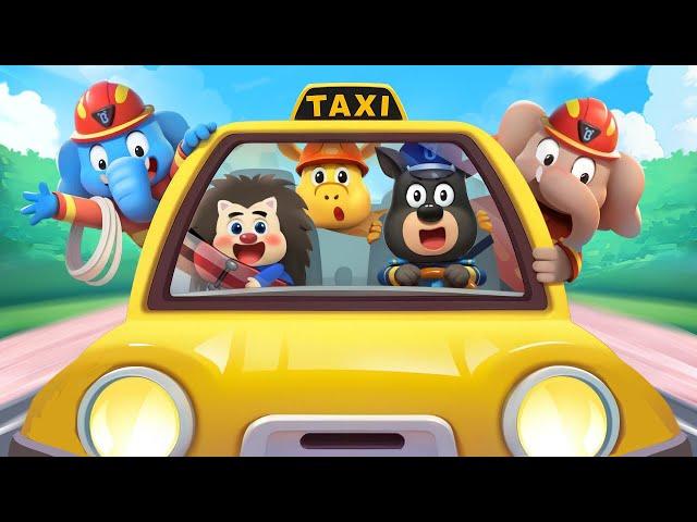 Taxi Driver & Police | Learn Occupations | Fireman, Doctor | Sheriff Labrador | BabyBus