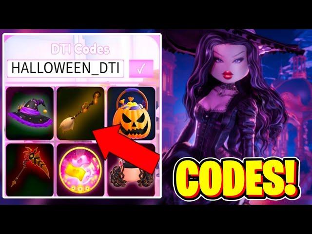  HELLOWEEN UPDALL WORKING CODES FOR DRESS TO IMPRESS - DTI CODES - CODES FOR DTI