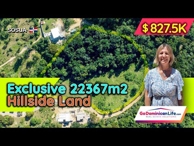 SPACIOUS LOT IN SOSUA HILLS – Create Your Dream Estate | Real Estate Solutions