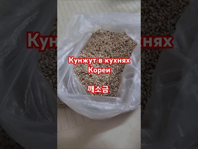 Как в Корее используют кунжут #жизньвюжнойкорее #жизньвдеревне #корейскаяеда #кунжут #food