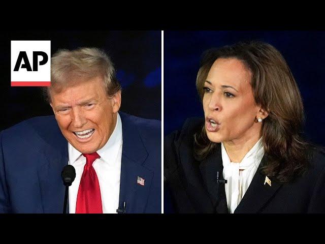 Trump and Harris spar over economy and abortion in their first debate