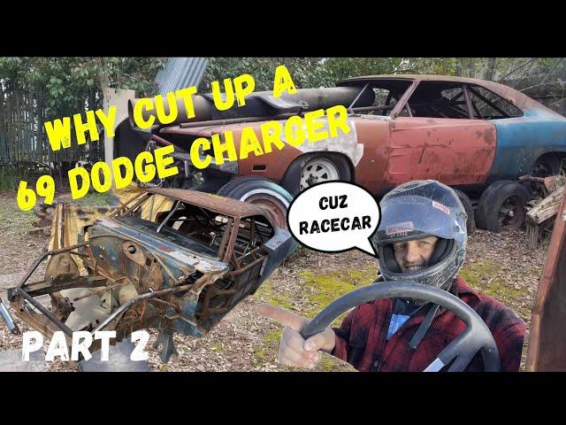 1969 Dodge Charger Daytona stockcar build part 2...the Chassis work