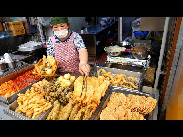 How to Run Tteokbokki Shop! / Tteokbokki, Sundae, Fried | Korean Street Food