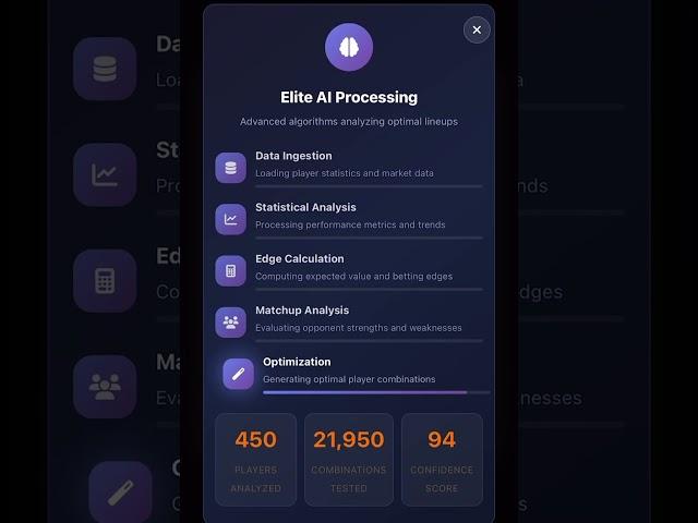 How the AI-Powered Lineup Builder works - Odds on Fire