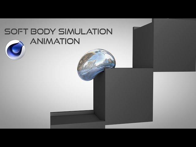 Cinema 4D SOFT BODY SIMULATION & ANIMATION Tutorial