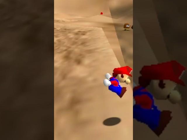 I should have died here but this saved me… #sm64hacks #supermario64