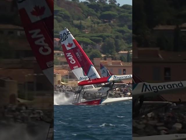 Ohhh Canada 🫣 #sailgp #tbt #francesgp