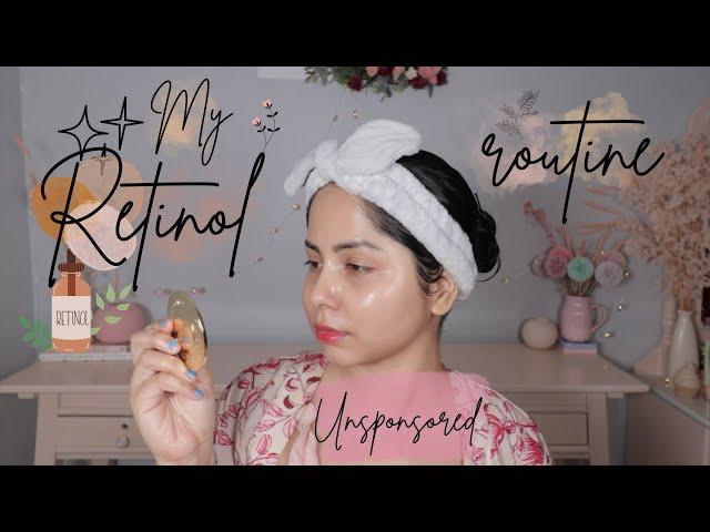 My retinol nighttime skincare️unsponsored