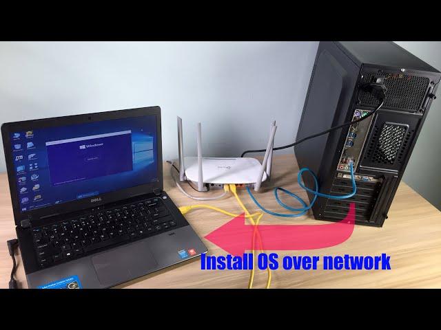 How to install Windows over network | NETVN