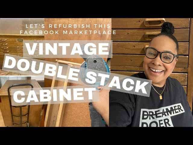 Let's Refurbish This Facebook Marketplace Vintage Cabinet