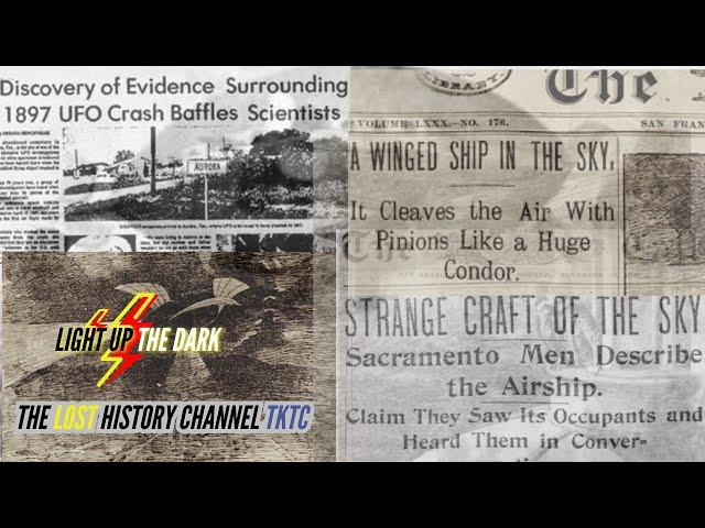 The Sensational 1896-1897 American UFO Phenomena SEEN Across The Country #usa #1896 #1897