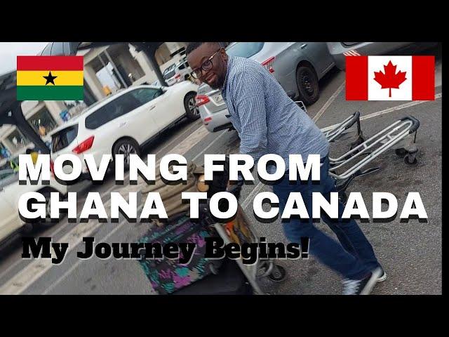 Travel Vlog: Moving From Ghana To Canada - Part 1 (Accra To Minneapolis)