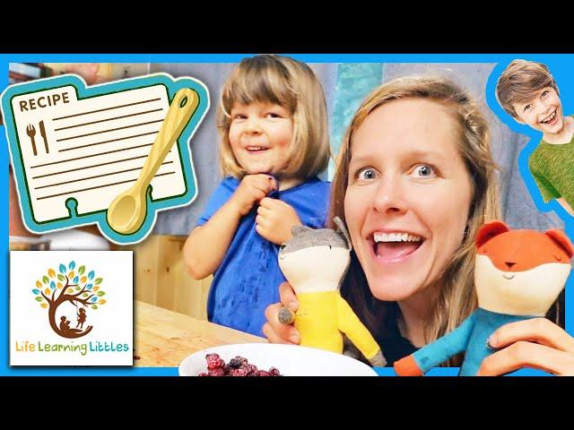 River and Mommy Make Homemade Ice Cream - Life Learning Littles Educational Videos for  Children