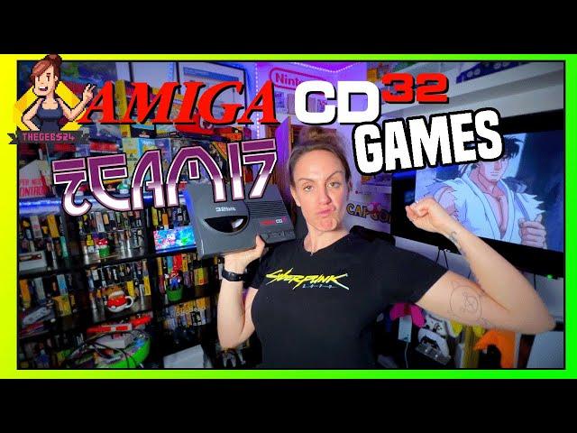 *MINT* AMIGA CD32 Team17 games (Amiga Games A to F)