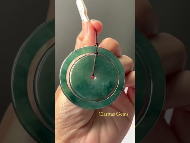 Jadeite Jade A Set Điếu Mẹ Bồng Con size cực to#shorts #short #trangsucphongthuy #claritasgems